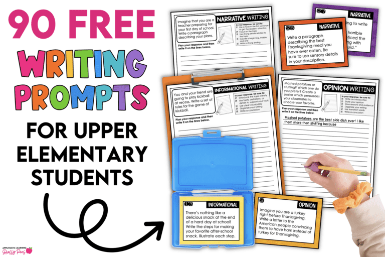 4th grade writing prompts